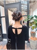 salon de yu/ 松原加奈#kana_arrange 結婚式　卒業式
