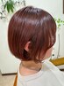 艶カラー＋カット　8580