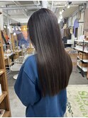 グレージュ×サラサラストレート20代30代