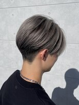 ★メンズ，ブリーチ，シャドウルーツ，シルバー，マッシュ