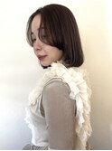 大人可愛いボブ小顔ヘア20代吉祥寺こなれニュアンスカラー