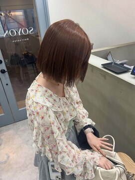 ソヨン 心斎橋店(SOYON) ぷつっとボブ
