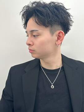 ロンドガルマン 名古屋(Lond GULLMAN) 【Lond GULLMAN江村】大人男髪/ショートパーマ