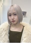 切りっぱなしボブ長めボブナチュラルボブ結べるボブ前下がりボブ