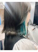 ターコイズブルーイヤリングカラー
