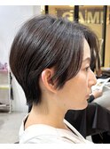 似合わせ　大人ハンサムショート