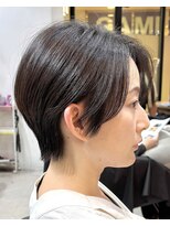 ヨファ ヘアー(YOFA hair)&nbsp;似合わせ　大人ハンサムショート