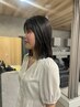 ■２．３回目の方のみ■カット＋髪質改善ストレート
