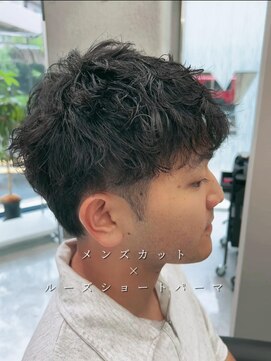 バディ 中野駅前店(BUDDY) メンズカット×ルーズパーマ【中野美容室/ツイスパ】