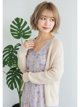 フルショウ 栄店(FURUSHO) 抜きっぱなしブロンド/ハッシュカット/シャギーカット