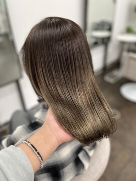 ルアンプラス(ruen+) 髪質改善カラー+髪質改善トリートメント