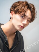 ミンクス ギンザ セントラル(MINX ginza central) スパイラルパーマ×センターパート