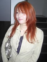 カート バイ デコ(Kurt by DECO)&nbsp;【kanami】ビビットオレンジに合わせるレイヤーカット♪