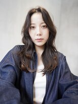 ニコ トウキョウ 渋谷(nico TOKYO)&nbsp;ロングレイヤーカット顔周りレイヤーウルフハッシュカット韓国