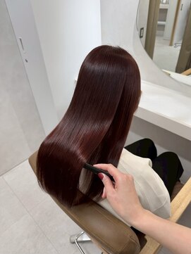 髪質改善／オーガニックカラー／艶髪
