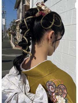 前撮りヘアセット