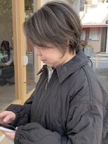 リヴゴーシュ(rive gauche)&nbsp;【48.ショート×白髪ぼかしハイライト】レイヤーカットも人気