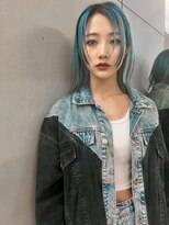 ジーナリア(Xena ria)&nbsp;姫カットレイヤー/韓国風巻き/くすみベージュ/名駅★105