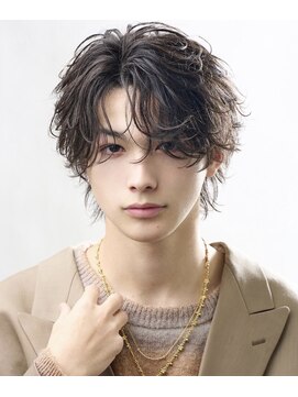 アストラ(ASTRA) MEN’S HAIR/波巻きツイストスパイラル/リバースセンターパート