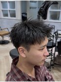 名古屋刈り上げスパイキーショート