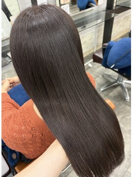 髪質改善専門店 アミーベルエクラ(AMI a BELLE Eclat) 乾かすだけで整う!うるツヤ美髪ストレート【アミーベル】