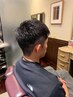 【メンズフルセット】カット+眉+ヘッドスパクレンジング