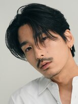 バイフィフス 原宿/表参道(by fifth)&nbsp;センターパートニュアンスパーマフェザーパーマツーブロック