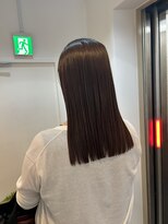 マイルームギンザ 銀座店(my room GINZA) 【縮毛矯正】ぱつっとミディアム◎ 銀座 東銀座