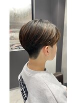 クレオ 福大通り店(CREO)&nbsp;ニュアンスパーマ◎センターパート×抜け感透明感好感度UPメンズ