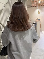 attrait塚口【10/1 NEW OPEN(予定)】&nbsp;セミロングのブラウンカラー × 毛先までまとまる上質な仕上が