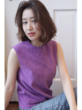 ベル 銀座並木通り店(Belle) 洗いざらしのこなれボブスタイル
