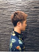 ツーブロックショートヘア