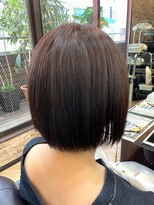 キャラ 池袋本店(CHARA)&nbsp;縮毛矯正で梅雨前に対策！アゴラインボブ【池袋/池袋東口/大村】