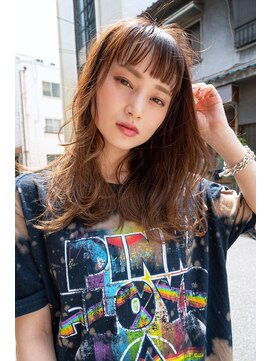 アンジェリカ 鹿児島中央タワー店(ANGELICA) ANGELICA ほつれレイヤーセミロング