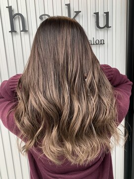 ハク(haku) #吉原color ラテグレージュカラー