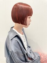 ヒビヲ(HIBIO)&nbsp;ダブルカラーベージュカラーハイトーンカラーケアブリーチボブ