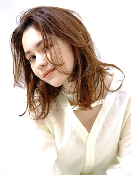 ピークアブー アヴェダ ギンザシックス(PEEK-A-BOO AVEDA GINZASIX) ワンカール×ミディアムヘア