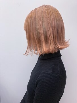 ネウィ 梅田(newi) ◆ウルフマッシュ/バニラベージュ/ブリーチ/ハイトーン