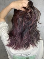 アフィナー(Afinar) 【横浜/Afinar】インナーカラー★ピンクパープル