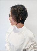 ハイライト×もみれ毛ショート
