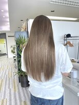 アフューズバイストゥー(Vfuse by StueW)&nbsp;うるツヤ×グレージュ[倉敷][岡山][ハイライト][バレイヤージュ]