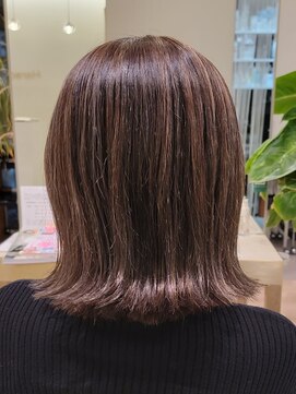 ヘアーサロンハラダ 島田店(HAIR SALON Harada ) 外ハネハイライトカラー