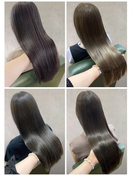 美容室フルール 20代30代大人可愛い髪質改善ヘルシースタイル韓国ヘア透明感