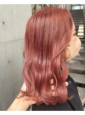 ベイビーピンクのトリプルカラー