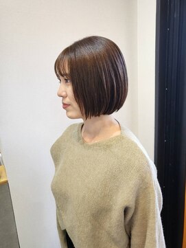 コポル(Copol) ぱつっとショート×シルクオイルカラー