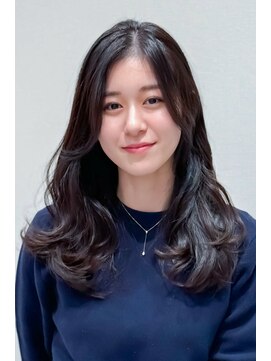 ノノリリ(NONORIRI) 20代30代愛され韓国レイヤーカット暗髪黒髪うる艶透明感カラー