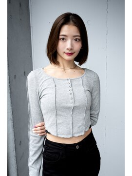 レノラ 本町(LENORA) 20代30代大人かわいいナチュラル暗髪ゆるめパーマヘア