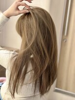 ウェイズトウキョウ 新宿店(Ways TOKYO)&nbsp;シークレットハイライトでつくるキャメルベージュ