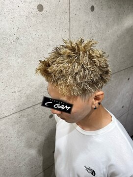 アルファベットシーガム(C gam) 夏のツイストパーマ