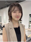 くびれボブ/韓国スタイル【佐々木麻衣】